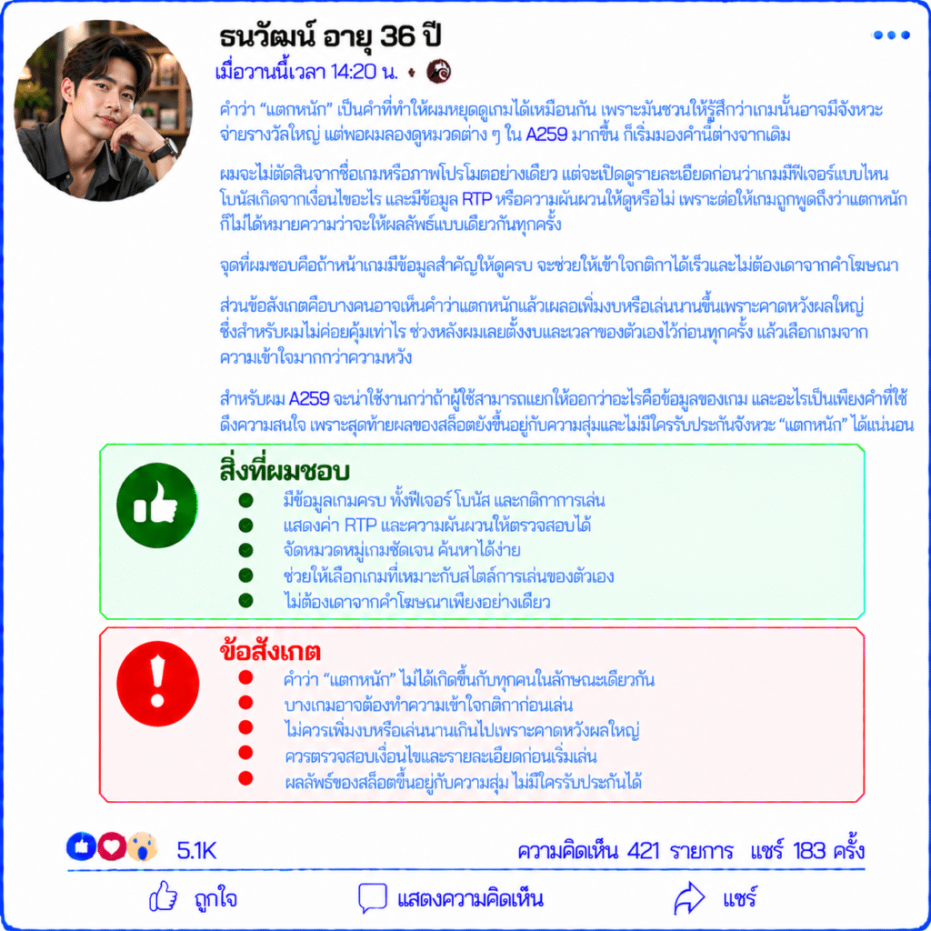 ธนวัฒน์ อายุ 36 ปี