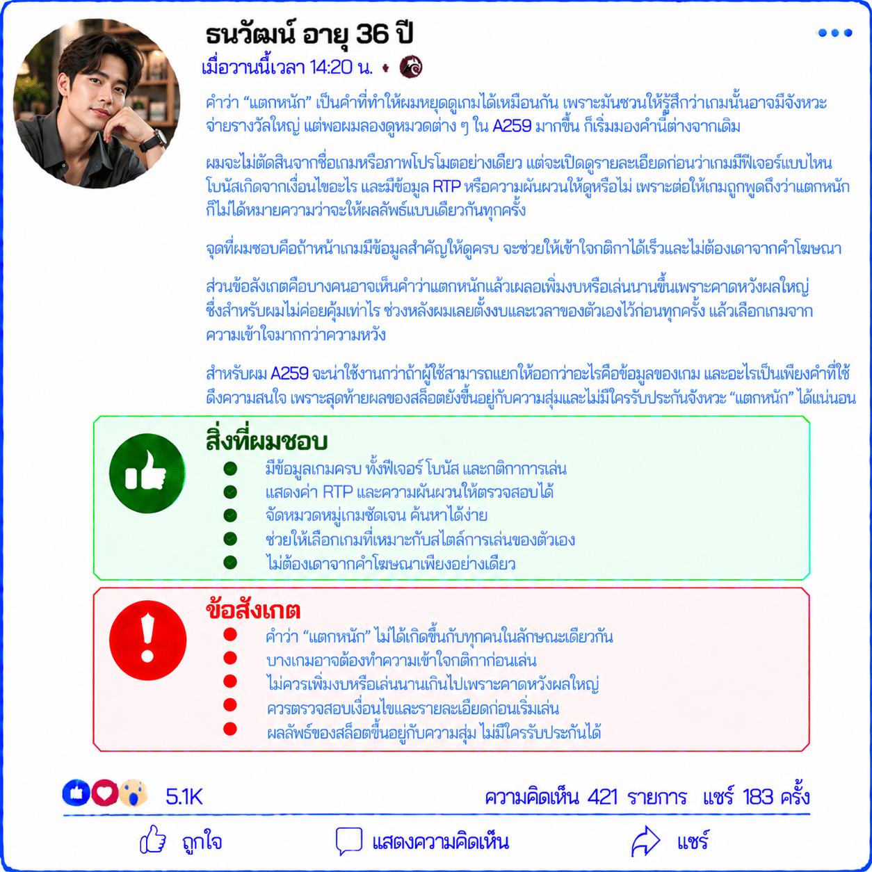 ธนวัฒน์ อายุ 36 ปี